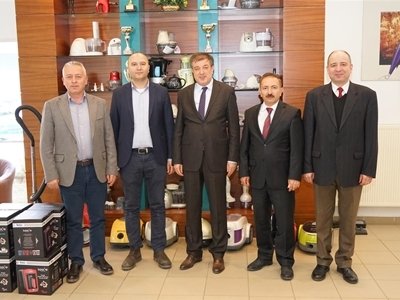 Karatekin Üniversitesi Rektörü Sayın Prof.Dr. Hasan Ayrancı Şabanözü OSB’yi Ziyaret Etti